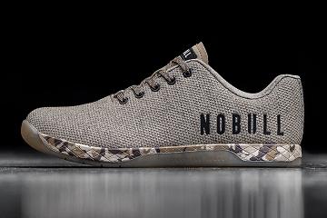 Women's Nobull Earth Heather Trainers Dark / Grey | SG K2843O